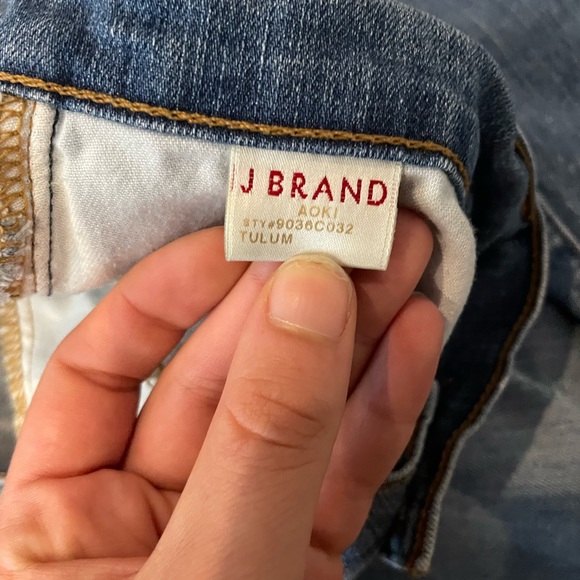 J Brand Distressed Boyfriend Jeans - Picture 4 of 6